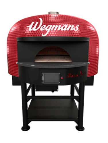 revolving pizza oven commercial by marra forni for a customer called Wegmans image
