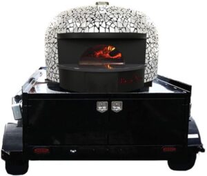 Mobile pizza oven image