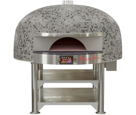 Marra Forni's wood-fired commercial brick pizza oven for restaurants and food trucks image