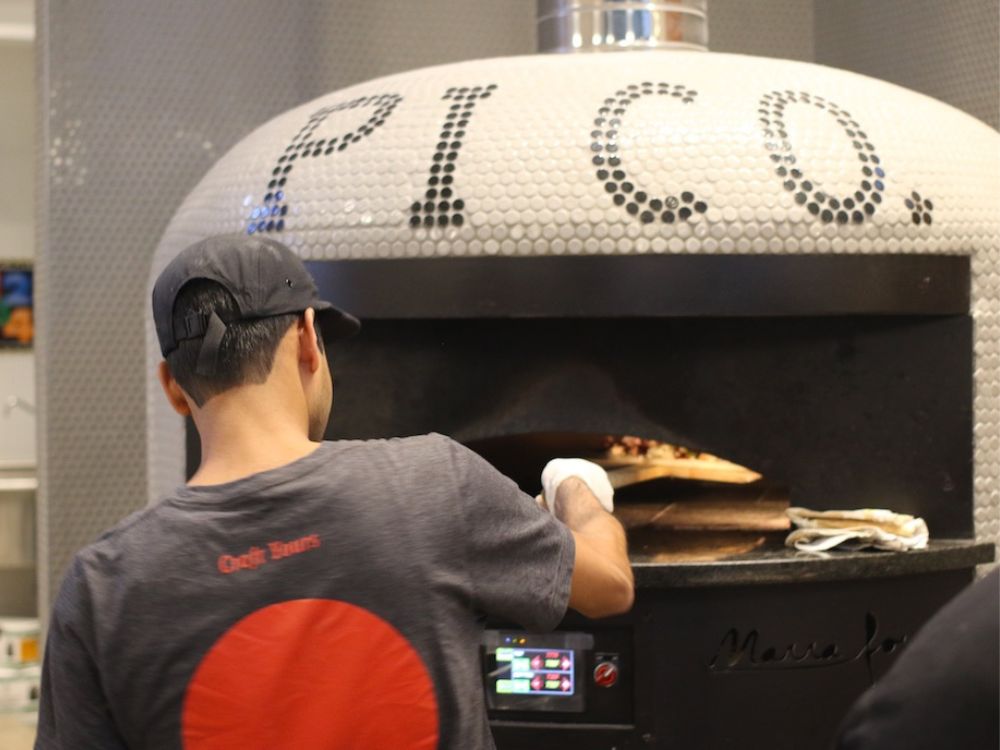 Marra Forni's customer Pi Co pizza who purchased Electric Neapolitan oven image